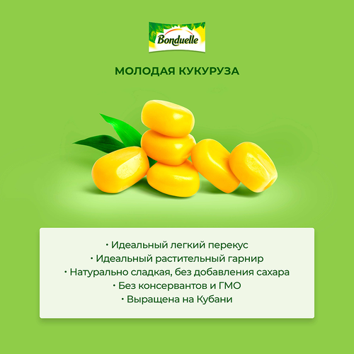 Кукуруза БОНДЮЭЛЬ молодая, 425мл, изображение