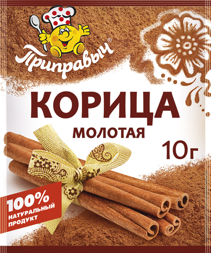 Корица молотая ПРИПРАВЫЧ, 10г, вид
