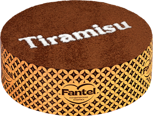 Торт ФАНТЭЛЬ Тирамису, 500г, крупный план