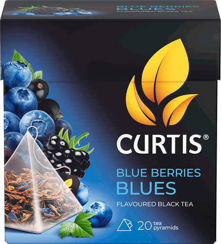 Чай черный CURTIS Ягодный Блюз с ароматом ягод, 20пак, изображение
