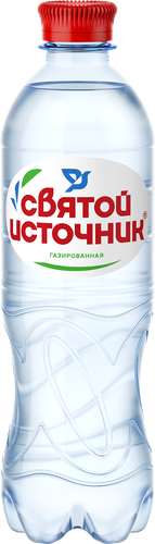 Вода питьевая СВЯТОЙ ИСТОЧНИК газированная, 0.5л, картинка