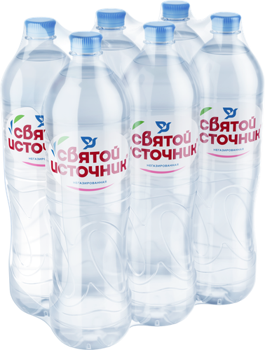 Вода питьевая СВЯТОЙ ИСТОЧНИК негазированная, 1.5л, крупный план