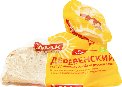 Хлеб СМАК Деревенский в нарезке, 300г, картинка