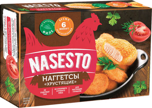 Наггетсы NASESTO Хрустящие, 300г, фото