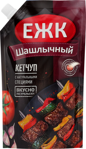 Кетчуп ЕЖК Шашлычный, 350г, картинка