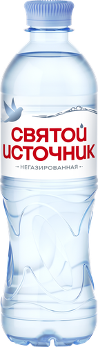 Вода питьевая СВЯТОЙ ИСТОЧНИК негазированная, 0.5л, детальное фото