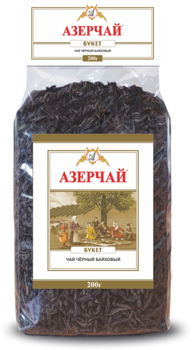 Чай черный АЗЕРЧАЙ Букет, листовой, 200г, фотография
