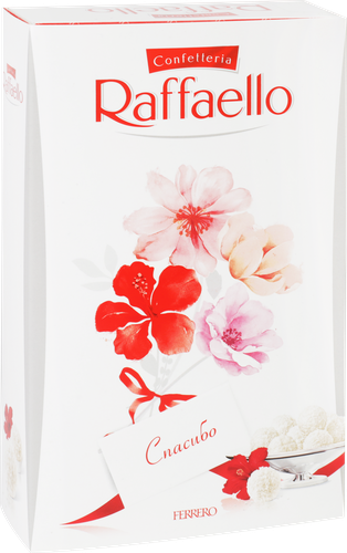 Конфеты RAFFAELLO с цельным миндальным орехом в кокосовой обсыпке, 70г, фотография