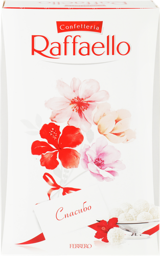 Конфеты RAFFAELLO с цельным миндальным орехом в кокосовой обсыпке, 70г, вид