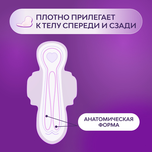 Прокладки гигиенические ЛИБРЕСС Ультра ночные с мягкой поверхностью, 8шт, изображение