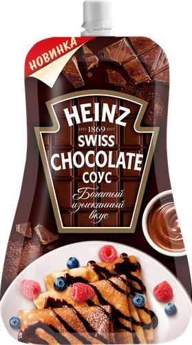 Соус сладкий HEINZ Swiss Chocolate, 200г, картинка
