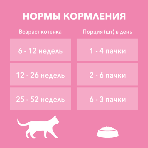 Корм влажный для котят PURINA ONE Kitten с курицей и морковью в соусе, 75г, фото