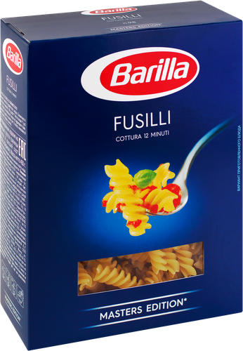 Макароны BARILLA Fusilli n.98 из твердых сортов пшеницы группа А высший сорт, 450г, картинка
