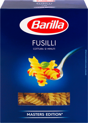 Макароны BARILLA Fusilli n.98 из твердых сортов пшеницы группа А высший сорт, 450г, картинка