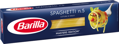 Макароны BARILLA Spaghetti n.5 из твердых сортов пшеницы группа А высший сорт, 450г, детальное фото