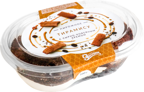 Пирожное 9 ОСТРОВОВ Тирамису, 160г, изображение