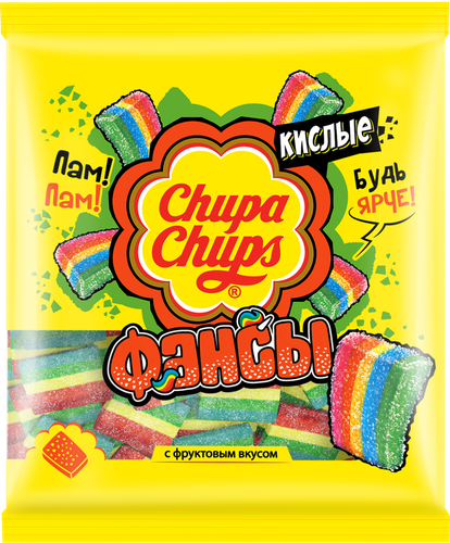 Мармелад жевательный CHUPA CHUPS Фансы, 150г, картинка