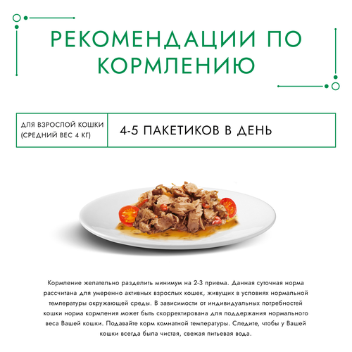 Корм консервированный для взрослых кошек ГУРМЭ Натуральные рецепты Тушеная говядина с томатами, 75г, фотография