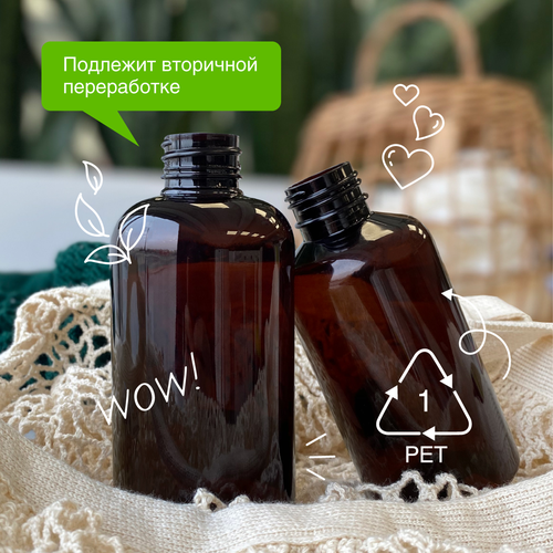 Гель для душа SYNERGETIC Пачули и ароматный бергамот, 380мл, вид