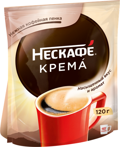 Кофе растворимый НЕСКАФЕ Classic Crema натуральный, 120г, детальное фото