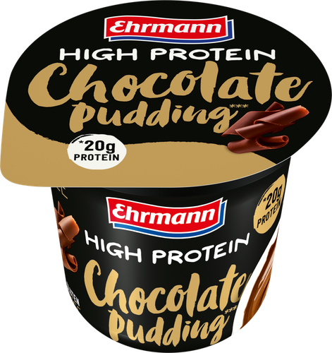 Пудинг EHRMANN High Protein обогащенный белком со вкусом шоколада 1,5%, 200г, фото