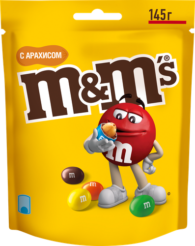 Драже M&M'S Арахис, 145г, фотография