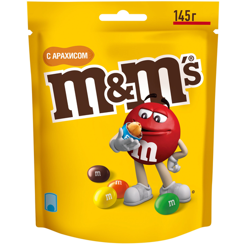 Драже M&M'S Арахис, 145г, картинка