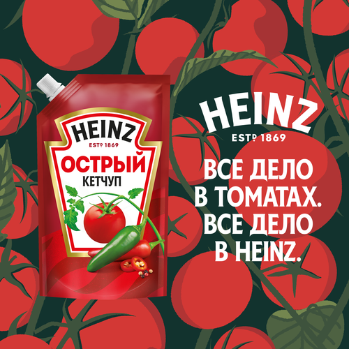 Кетчуп HEINZ Острый, 320г, фото