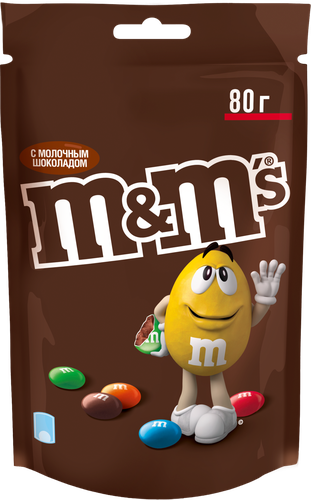 Драже M&M'S Шоколад, 80г, картинка