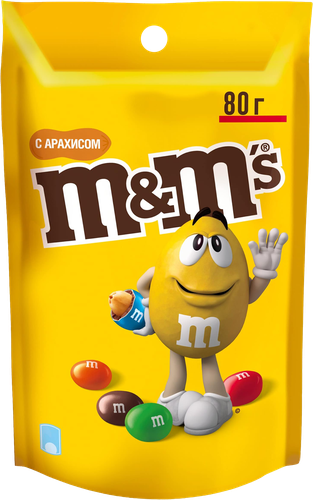 Драже M&M'S Арахис, 80г, фото