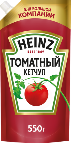 Кетчуп HEINZ Томатный, 550г, фотография
