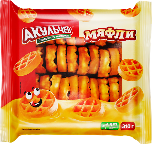 Изделия хлебобулочное сдобное АКУЛЬЧЕВ Мяфли, 310г, фото