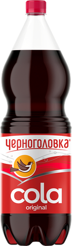 Напиток ЧЕРНОГОЛОВКА Кола сильногазированный, 2л, изображение