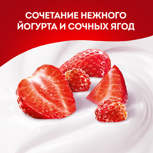 Йогурт питьевой ЧУДО Клубника, земляника 1,9%, без змж, 260г, детальное фото
