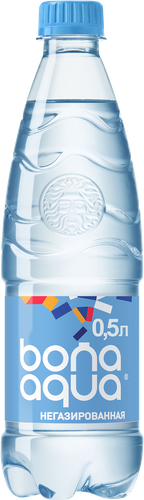 Вода питьевая BONA AQUA негазированная, 0.5л, картинка