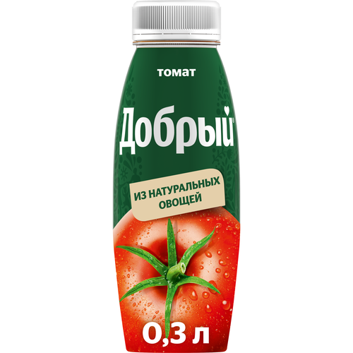 Нектар ДОБРЫЙ Томатный с сахаром и солью, 0.3л, фотография