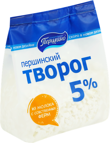 Творог ПЕРШИНСКИЙ 5%, без змж, 380г, детальное фото