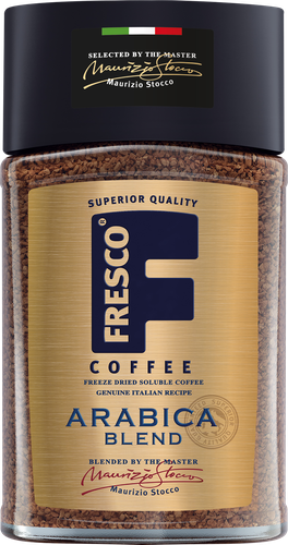Кофе растворимый FRESCO Arabica Blend натуральный сублимированный, 190г, изображение