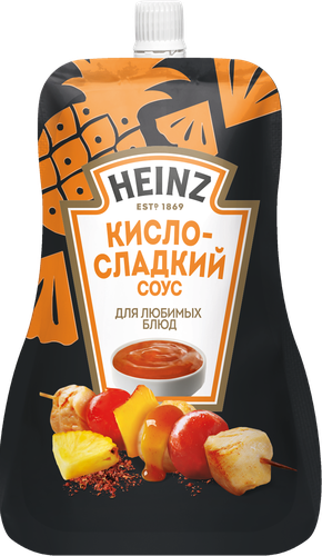 Соус деликатесный HEINZ Кисло-сладкий, 200г, крупный план