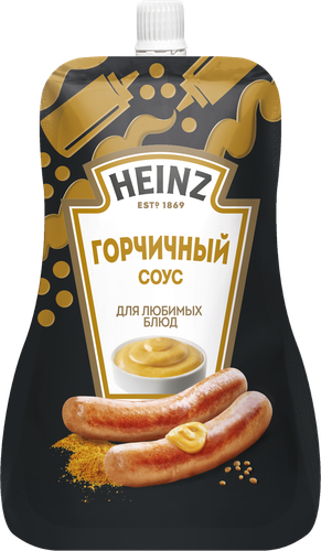 Соус HEINZ Горчичный, на основе растительных масел, 200г, изображение