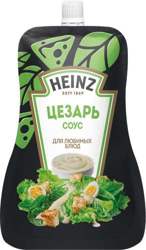 Соус HEINZ Цезарь, на основе растительных масел, 200г, вид