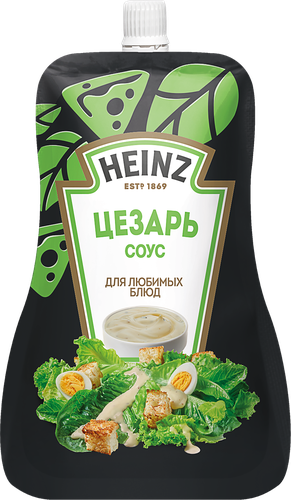 Соус HEINZ Цезарь, на основе растительных масел, 200г, изображение