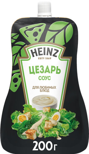 Соус HEINZ Цезарь, на основе растительных масел, 200г, фото