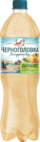 Напиток ЧЕРНОГОЛОВКА Дюшес сильногазированный, 1л, вид