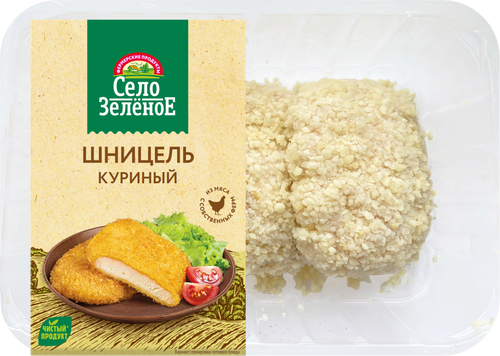 Шницель СЕЛО ЗЕЛЕНОЕ, 400г, картинка