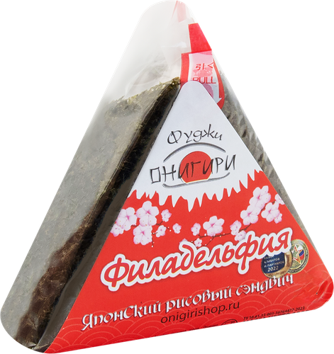 Онигири ФУДЖИ Филадельфия, 120г, картинка