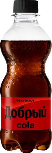Напиток ДОБРЫЙ Кола без сахара сильногазированный, 0.3л, фото