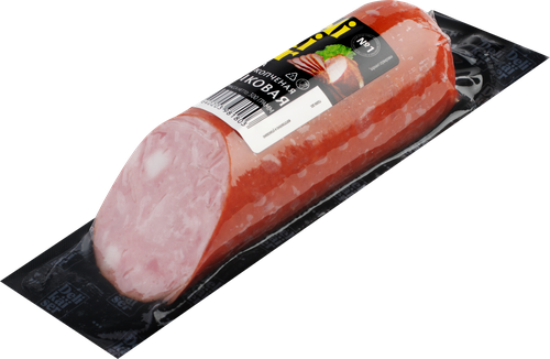 Колбаса копчено-вареная DELIKAISER Балыковая, 300г, крупный план