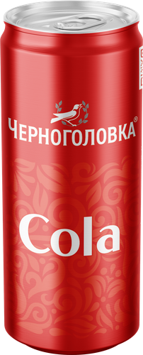 Напиток ЧЕРНОГОЛОВКА Кола сильногазированный, 0.33л, картинка