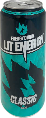Напиток энергетический LIT ENERGY Classic со вкусом клюквы и барбариса, 0.45л, изображение